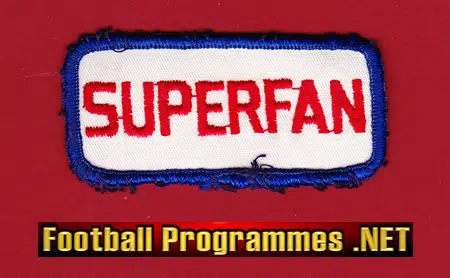 Speedway Cloth Patch Badge - Superfan