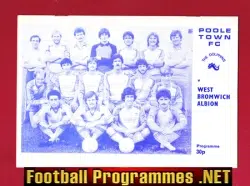 Poole Town v WBA 1982 – Including George Best