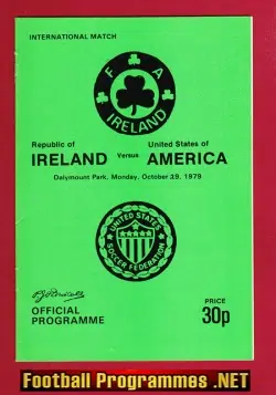 Ireland v United States Of America 1979 – USA Dalymouth Park