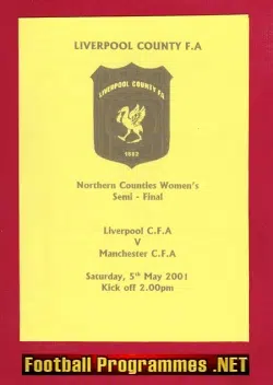 Liverpool County Ladies v Manchester 2001 - NCAC Womens Semi F