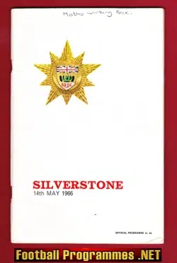 Silverstone 18th International BRDC Motor Racing Programme 1966