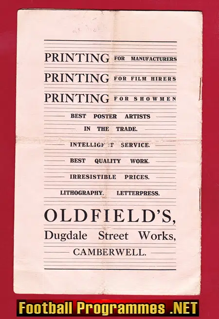Holborn Swimming Baths First Annual Swim Meeting 1912