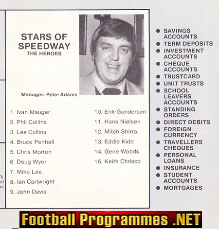 Stars Of Speedway v SWAPA 1981 - Charity Football at Oldbury Utd