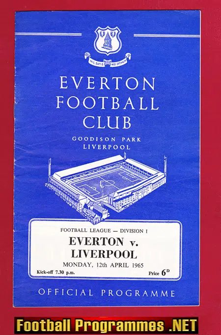 Everton v Liverpool 1965
