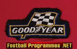 Goodyear Speedway Racing Cloth Patch Badge 1980s - PLUS