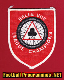Belle Vue Aces Speedway League Champions Cloth Patch Badge