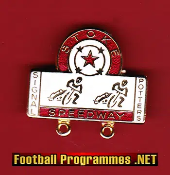 Stoke Speedway badge – Signal Potters