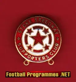 Stoke Speedway Supportes Club Badge