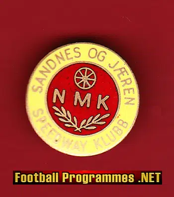 Norway Sandes OG Jaren Speedway Badge