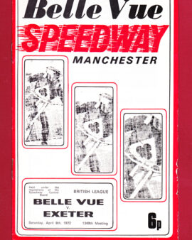 Belle Vue Speedway v Exeter 1972