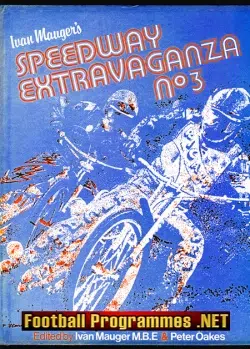 Ivan Mauger Speedway Extravaganza Book 1977 - Issue 3