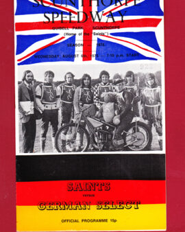 Scunthorpe Speedway v Germany Select 1975