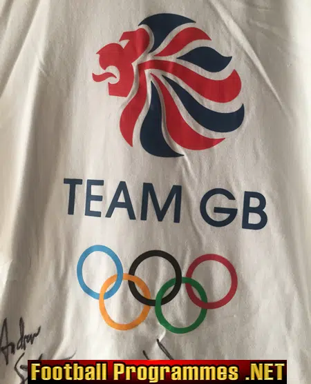 Olympic Games London Official T-Shirt Multi Signed Team GB 2012