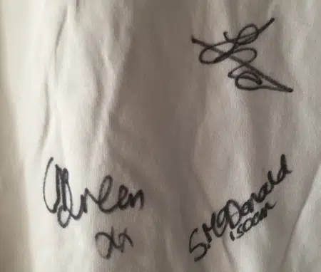 Olympic Games London Official T-Shirt Multi Signed Team GB 2012