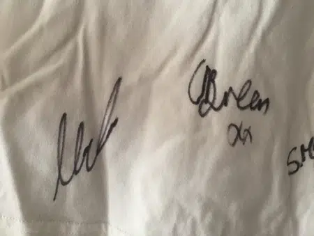 Olympic Games London Official T-Shirt Multi Signed Team GB 2012