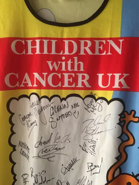 Olympics Commonwealth Games T-Shirt bib Signed Autographed 2014