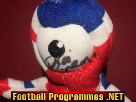 Olympic Games London Official Wenlock Mascot Cuddly Toy Signed 4