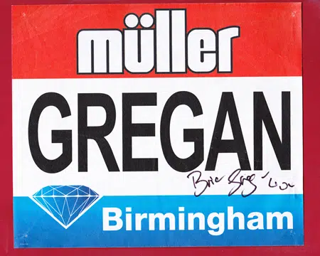 Olympic Marathon Runners Official Race Bib Autographed Signed 4