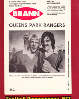 Brann v QPR 1976 – UEFA Cup Norway
