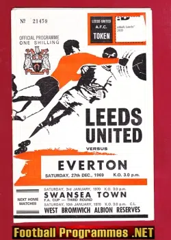 Leeds United v Everton 1969