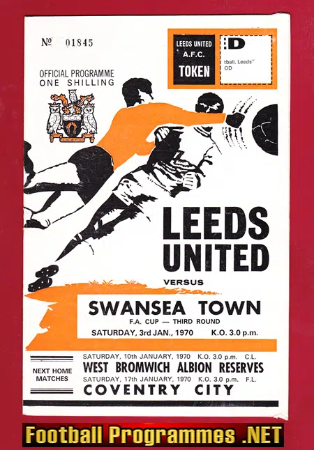 Leeds United v Swansea Town 1970 – FA Cup