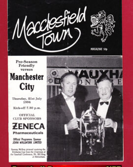 Macclesfield Town v Manchester City 1994 – Pre Season Friendly