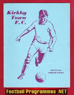 Kirkby Town v Wigan Athletic 1971 – Defunct Team – Liverpool