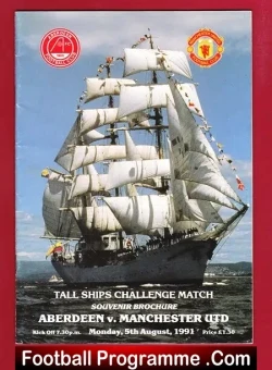 Aberdeen v Manchester United 1991 – Tall Ships Challenge Match