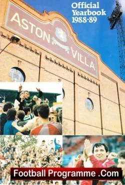 Aston Villa Football Club Official Handbook 1988 – 1989