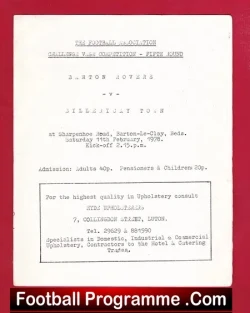 Barton Rovers v Billericay Town 1978
