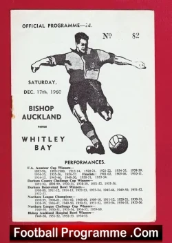 Bishop Auckland v Whitley Bay 1960