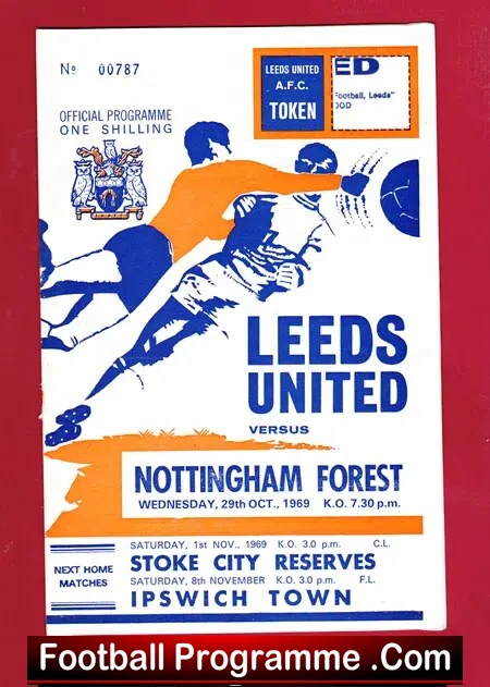 Leeds United v Nottingham Forest 1969