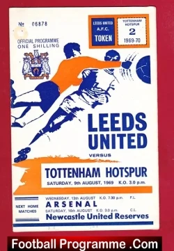 Leeds United v Tottenham 1969