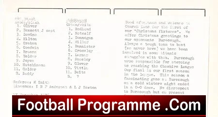 New Mills v Burscough 1976