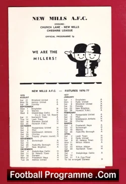 New Mills v Burscough 1976