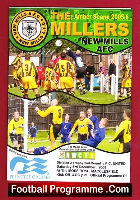 New Mills v FC United Of Manchester 2005 – First Season