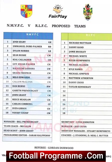Northwich Manchester Villa v Runcorn Linnets 2015 – Pre Season