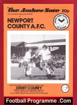 Roddy Jones Testimonial Benefit Game Newport County 1979
