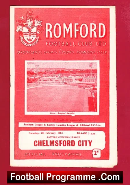 Romford v Chelmsford City 1963