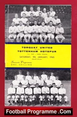 Torquay United v Tottenham 1965 – FA Cup
