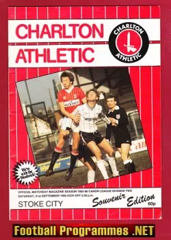 Charlton Athletic v Stoke City 1985 - Last Match Valley Ground