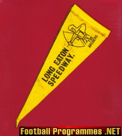 Long Eaton Speedway Pennant Flag 1960s
