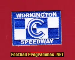 Workington Speedway Cloth Patch Badge