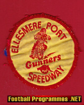 Ellesmere Port Speedway Gunners Cloth Patch Badge