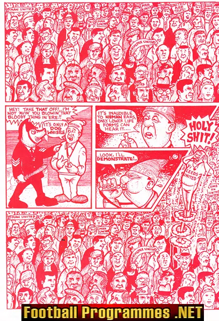 Manchester United Hellfire Club Fanzine Magazine First Issue