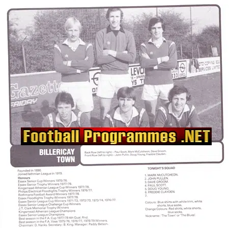 Five A Side Championship Wembley 1979 - Enfield Dagenham Sutton