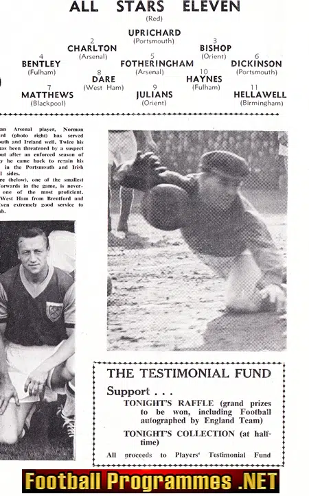 Queens Park Rangers Supporters Club Testimonial Benefit Match