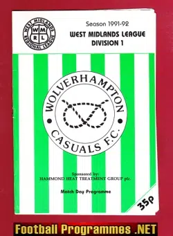 Wolverhampton Casuals v Stafford MHSD 1991 – West Midlands