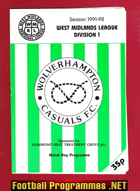 Wolverhampton Casuals v Stafford MHSD 1991 – West Midlands