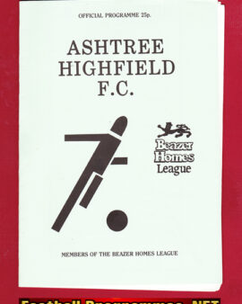 Ashtree Highfield v Atherstone Town 1980s – at Oldbury